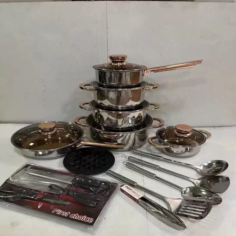 30set of pot and kichen utensils