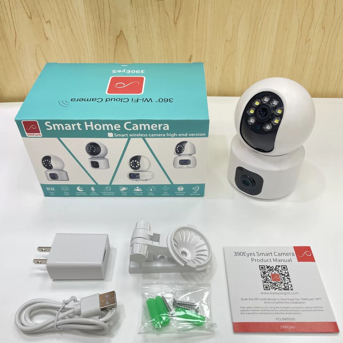 390 eyes CCTV camera