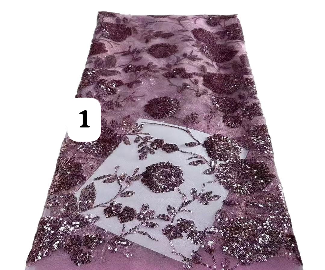 5yard Sequence lace with stone