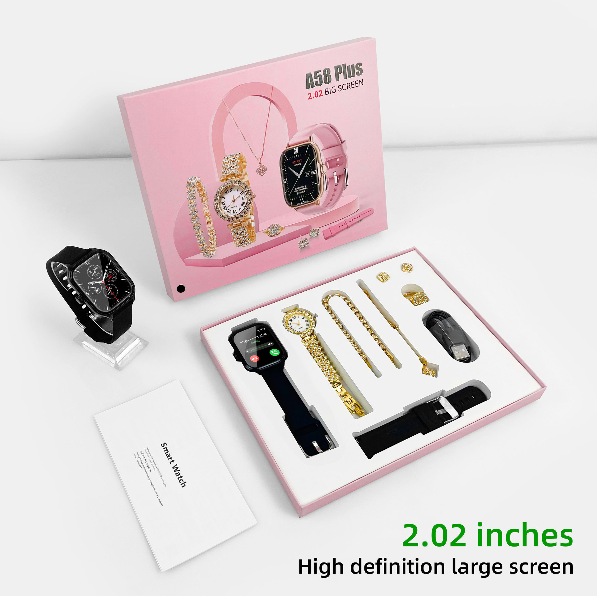 A58 plus Woman packaging watch