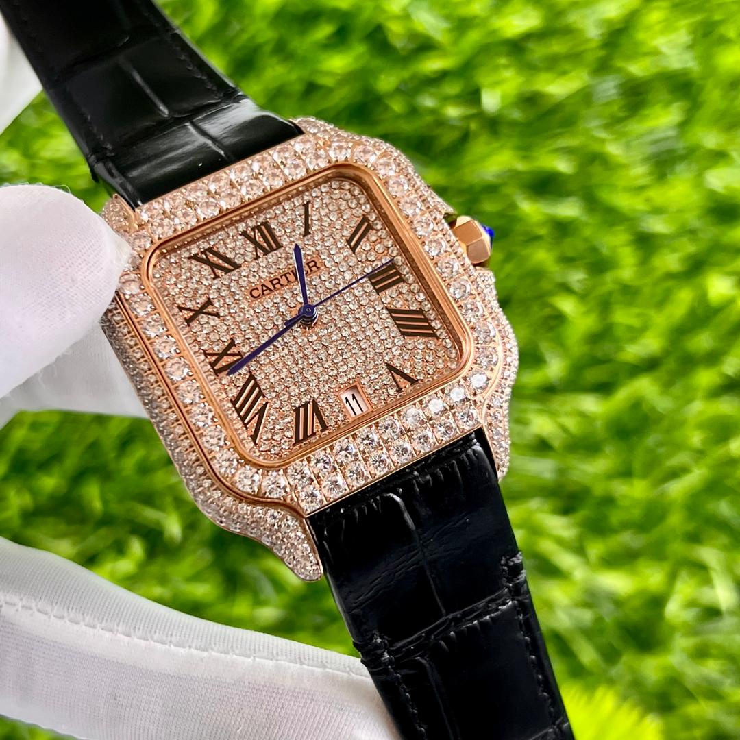 Cartier Watch Leather Strap