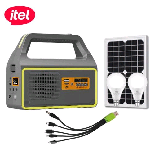 itel Multifunctional Solar Lighting System With FM & Music