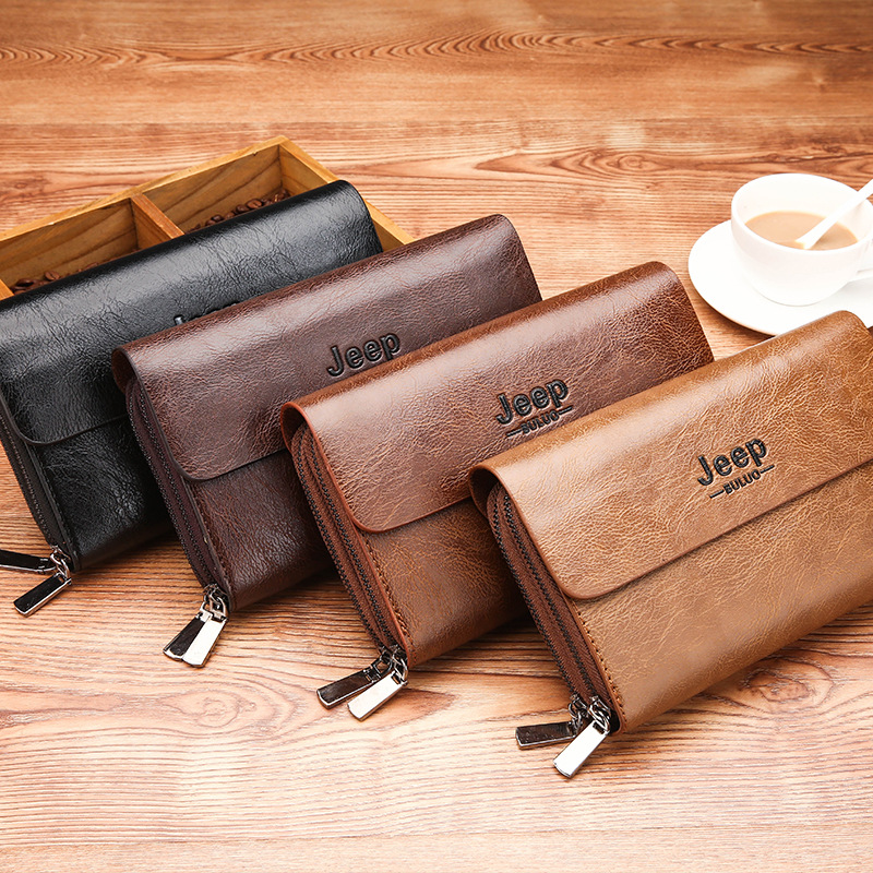 Men leather purse